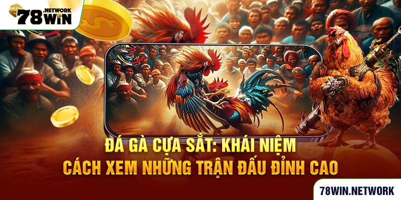 Đá gà cựa sắt: Khái niệm, cách xem những trận đấu đỉnh cao Đá gà cựa sắt: Khái niệm, cách xem những trận đấu đỉnh cao